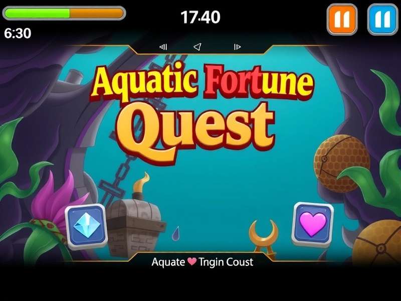 Dive into the depths of Aquatic Fortune Quest Aquatic Fortune Quest Gameplay Screenshot